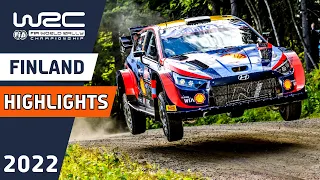 Day 2 Morning Highlights | WRC Secto Rally Finland 2022