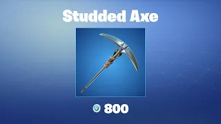 Sweaty Studded Axe Is Back In The Item Shop!