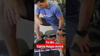 How to INSTANTLY Relieve Groin Pain with a Captain Morgan Stretch!