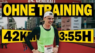 Mein erster Marathon. (Ohne Training in 3:55h) | Köln Marathon 2022