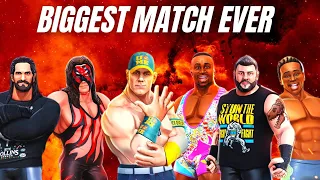 WWE MAYHEM BIGGEST MATCH EVER | REAL HAIDER GAMING