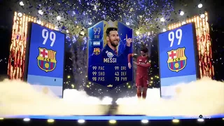 99 MESSI IN A PACK!! FIFA 19 ULTIMATE TEAM