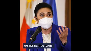 'Sobrang pikon': Robredo says Duterte's latest rants unpresidential