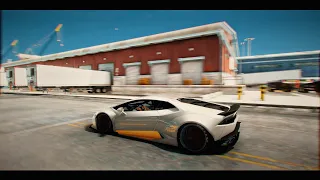 GTA 5 : Realism Beyond Next Gen Graphics Ray Tracing Raw Gameplay ft. Lamborghini Huracan