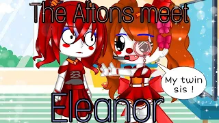 The Aftons meet Eleanor / My AU / FNAF / gacha_duvar / #aftonfamily #fnaf