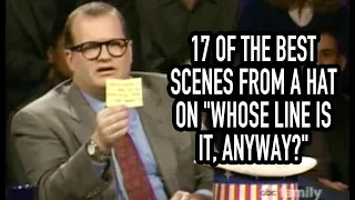 17 Of The Best Scenes From A Hat On "Whose Line Is It, Anyway?"