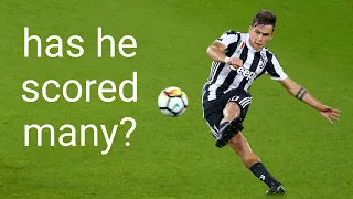 I found all Paulo Dybala Free-kick goals...