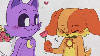 CatNap x DogDay Love story (Poppy Playtime Chapter 3 | Comic dub)