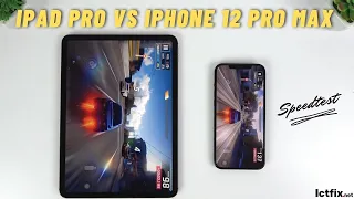 iPhone 12 Pro Max vs iPad Pro 2020 | Apple A14 vs Apple A12Z Speedtest, Comparison