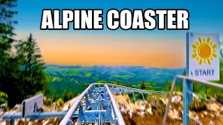 Alpine Coaster Cheile Gradistei-Resort Fundata, Brasov, Romania