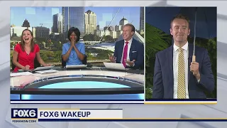 Funny moment on FOX6 WakeUp | FOX6 News Milwaukee
