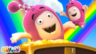 Newt's Pot of Gold ☘️Happy St Patrick's day☘️| Oddbods Full Episode | Funny Cartoons for Kids