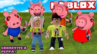 Sobreviviendo A Peppa La Loquilla Y Su Familia! Juego Random Y Loco! jaja!😵🤪