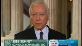 Hatch Tells MSNBC Administration Killing Jobs