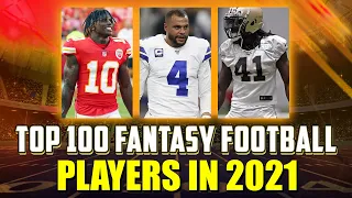 Top 100 Fantasy Football Players to Draft in 2021