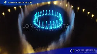 Deyang Water Dance Lighting Show--China Longxin Fountain Factory Supply