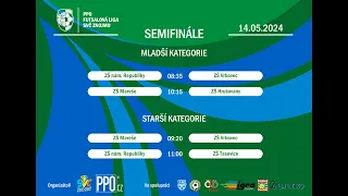 PPO Futsalová liga - SEMIFINÁLE 14.5.2024
