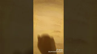 рисунок песком тик ток