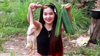 Cooking Duck With Fruit Pedro Cactus-Healthy Food