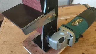 AMAZING || This craftsman makes belt sanding using a Belt Sander grinding machine