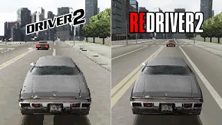 Driver 2 (PSX) vs. REDRIVER 2 (PC) - Comparison