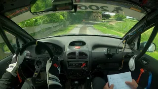 ADAC Rallye Grönegau 2022| ONBOARD WP1 Selingdorf | Rijks/ Rijks | Peugeot 206 Rally Cup