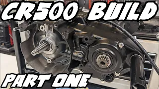 CR500 Motor Build - PART ONE - Crank & Transmission