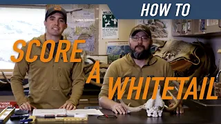 HUNTERS CONNECT X BOONE & CROCKETT CLUB | How To Score a Whitetail Deer