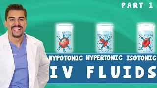 IV Fluids for Nursing Students (Isotonic, Hypertonic, & Hypotonic)