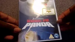 Kung Fu Panda (UK) DVD fast unboxing
