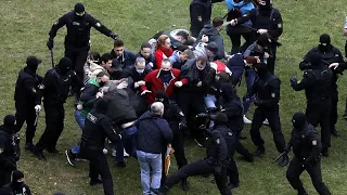 На акциях протеста в Беларуси задержаны более 500 человек