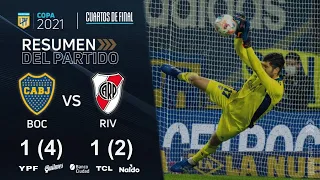 Copa De La Liga | Cuartos de Final | resumen de Boca - River