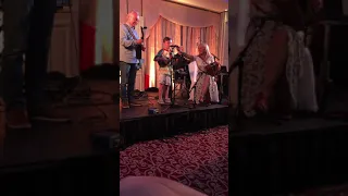 Brendan Grace’s grandson Patrick Gillespie playing ‘house of gold’ with Sharon Shannon & Donal Lunny