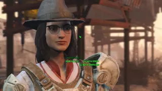 Fallout 4 - Synth infiltrator is spotted by settlement folk (and dealt with accordingly)