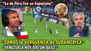 DESTROZADOS! PERIODISTAS CHILENOS REACCIONARON ASI a VENEZUELA VS CHILE 3-0 HOY