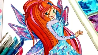 Drawing ❤ bloom tynix from winxclub❤ Discovertodraw