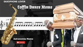 Astronomia - Coffin Dance Meme (SAX Cover)