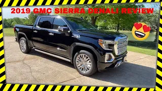 2019 GMC SIERRA 1500 DENALI ULTIMATE PKG 4WD 6.2L V8 USED FOR SALE INFO WWW.SUNSETMOTORS.COM TRUCK