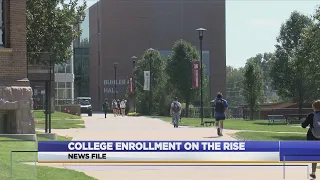 College Enrollment On The Rise