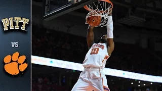 Pittsburgh vs. Clemson Basketball Highlights (2015-16)