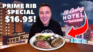 $16.95 PRIME RIB SPECIAL at El Cortez Siegel's 1941 Las Vegas