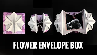 Flower Envelope Box | Origami - 1073