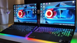 🔵 Lenovo Legion 7 RTX3060 130W vs RTX3070 140W comparison 🔵