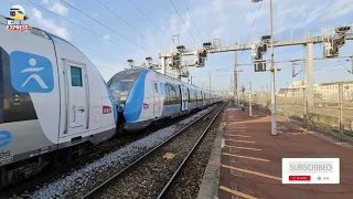 [4K] Transilien H,TER/RER - D /Gare de Saint Denis | Euro Express