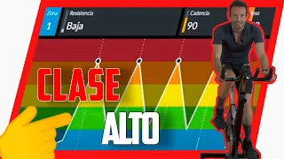 🚲 Entrenamiento BICICLETA estática 27 MIN (clase 5/5) | Cycling NIVEL AVANZADO (INTERVÁLICO)