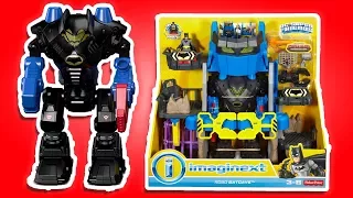 Exploring the Imaginext DC SUPER FRIENDS Robo Batcave Playset ~ Pocket-size me ~ pocket.watch jr.