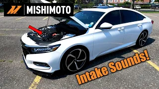 2018+ Honda Accord 2.0t Mishimoto Performance Intake Sound Clips