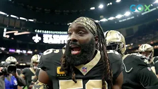 Demario Davis leads Saints Pregame Huddle vs. Titans | 2023 NFL Week 1