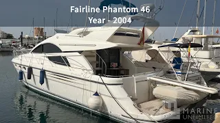 Fairline Phantom 46 - 2004 - Mediterranean Spec Walkthrough