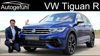 first-ever VW Tiguan R vs Tiguan R-Line Facelift 2021 2020 Exterior Interior PREVIEW